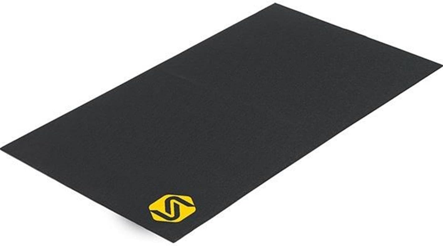 Saris, Bike Trainer Accessory, Trainer Mat 65x36 Inches, Black