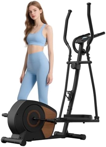 Bicicleta Eliptica para Casa, Aeriflo S100 Elíptica Fitness con B...