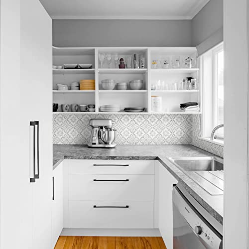 Lillian August Luxe Haven Porto Tile Peel And Stick Wallpaper (Harbor Mist) #TOP6