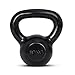 Amazon Basics Cast-Iron Kettlebell, 10 kg, Black