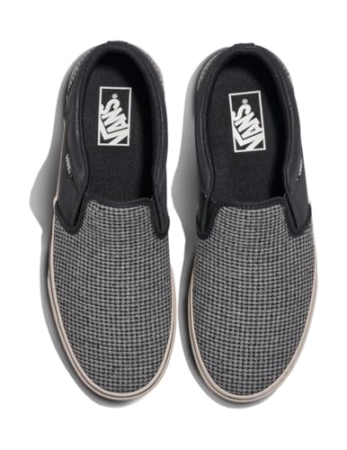 Image of Vans Men's Asher Slip-on Shoe - Comfortable Sneakers for Walking, Fashion & Everyday Wear