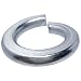 1/2" Medium Split Lock Washers, Stainless Steel 18-8, Plain Finish, Quantity 50