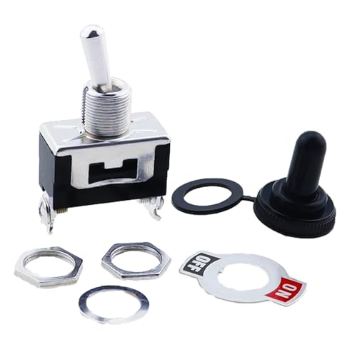 Interruptor de palanca SPST de 12V que soluciona los falsos contactos en salpicaderos de coches 6