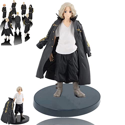 HHIAK666 Figuras Tokyo Revengers, Figuras Anime Manjiro Sano Figura Figuras Accion Estatuas Anime Figura Coleccion Juguetes Regalos para Fanáticos del Anime OOTDAY Cover