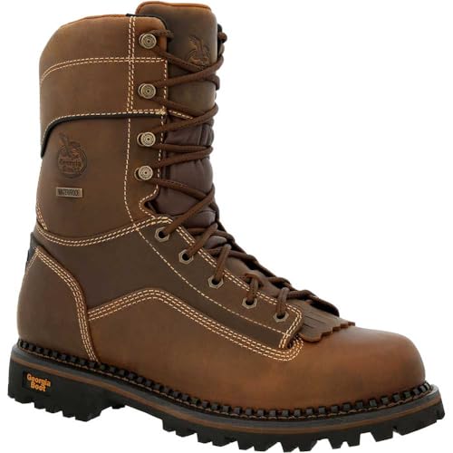 Image of Georgia Boot Women's AMP LT Low Heel Logger Waterproof Work Boots