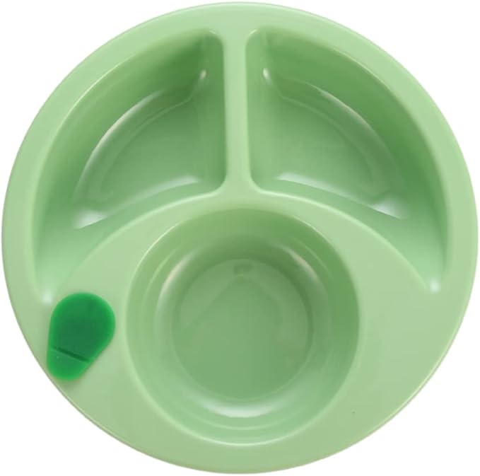 KUYYFDS Hot Water Plate Plastic Food Warming Plate for Baby