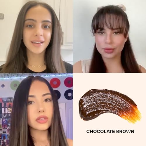 Image of Overtone Daily Color Depositing Conditioner for Hair, Chocolate Brown:Temporary Pigment with Shea, Coconut & Avocado Oils, Hydrating, Vegan & Cruelty-Free, All Hair Types, 4.5oz.