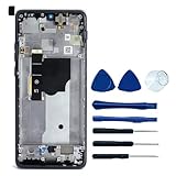 Ygpmoiki LCD Display Touch Screen Digitizer Assembly with Frame Replacement for Motorola Moto Edge 2024 XT2405V XT2405-1