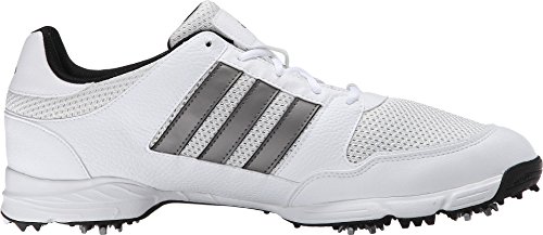 Image of adidas Mens Tech Response 3.0 Golf Sneakers Shoes - Grey