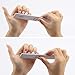 BTYMS 80/80 Grit Nail File - Professional Double-Sided Coarse Emery Boards for Shaping Acrylic & Gel Nails
