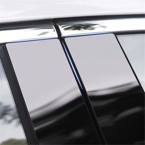 Embellecedores de pilares de ventanas Mazda 5 Premacy, acabado negro lujo 5