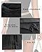 DooMoni Women's Side Slit High Waisted Mini Skirt Stretchy Bodycon Skort 2026 Y2K Club Skirts with Underneath Black