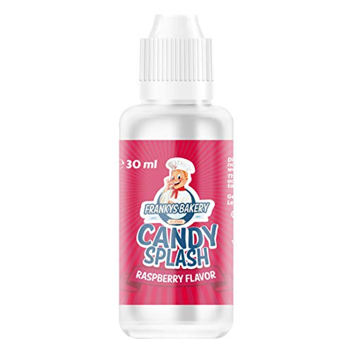 Candy Splash Frankys Bakery Kalorienfreies Aroma Flüssiges Lebensmittelaroma Diät 30 ml (Himbeer -Raspberry) Cover