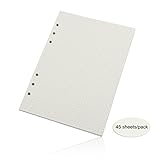 Papiergröße: A5, 210*142mm A6, 95*172m A7, 80*120mm, Lochabstand 1: 1.9cm