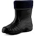 Produktbild Ladeheid Kinder Mädchen Jungen Federleichte Eva Thermo Gummistiefel Gefüttert KL058 (Schwarz, 29 EU)