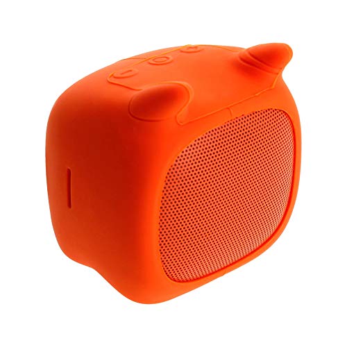 GRANDI PRESTAZIONI: Qushini Bull, l'altoparlante portatile tascabile più carino con brani di alta qualità. Ascolta le tue musiche preferite ovunque tu vada!