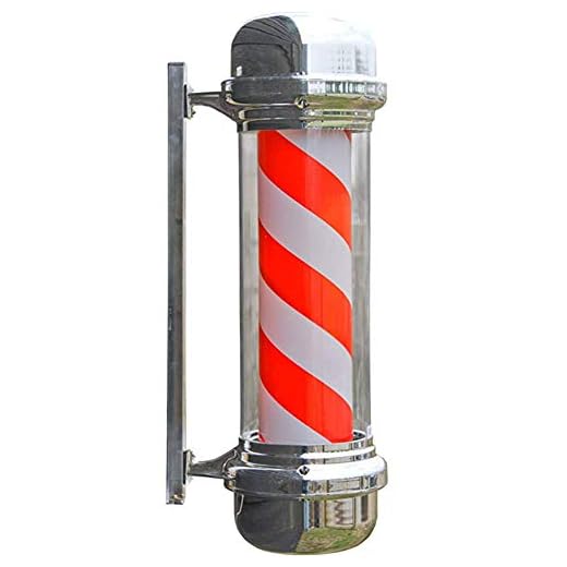 vykort Människor Människor med LED-lampa LED-lampa och frisyr Rotera frisörer Vattentäta frisörer Röd röd Rojet vägglampa, 57 cm / 22, 57 cm / 22in,71 cm / 28in.