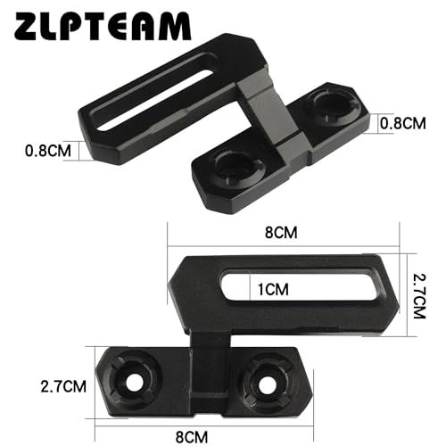 ZLPTEAM Dual A-Pillar Light Mount Brackets for Ford Bronco 2 Door 4 Door 2021 2022 2023 2024 2025 Models Off Road Ditch Light Mounting Kit 1 Pair by ZLPTEAM - Image 2