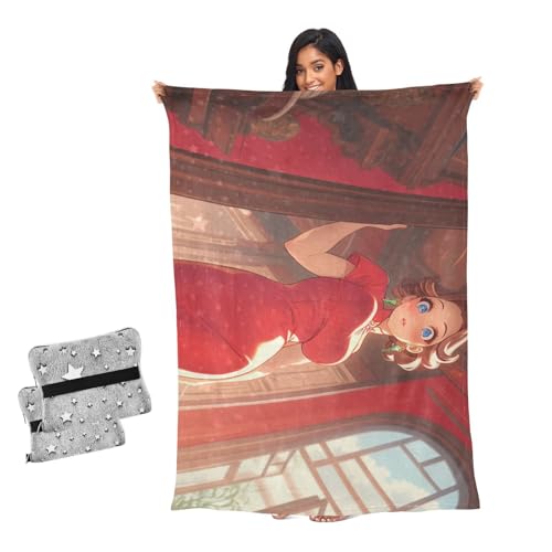 Couverture pour canapé rouge style chinois | Jeté de bureau mixte