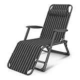 Cadre solide : ce fauteuil inclinable zéro est assez solide. Les chaises sont ventilées en été et vous pouvez y placer des oreillers pour l'hiver en utilisant la chaise de terrasse
