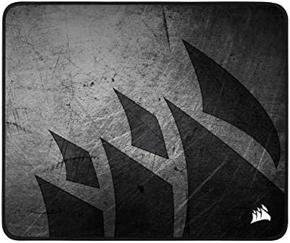Corsair MM300 PRO Premium Spill-Proof, Stain-Resistant Cloth Gaming Mouse Pad (36 x 30 cm Surface, Micro-Weave Fabric, 3 mm Thick Plush Rubber, Durable Anti-Fray Edges) Medium, Black/Grey