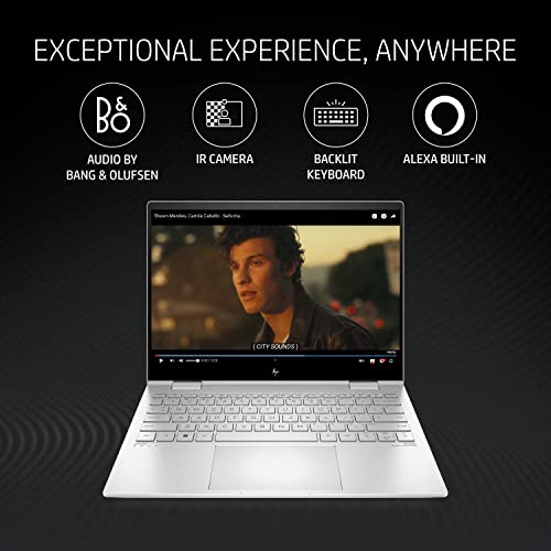 Image of HP Envy x360 12th Gen Intel Core i7-13.3 inch(33.8 cm) OLED Multi-Touch Gorilla Glass 2-in-1 Laptop(16GB RAM /512GB SSD /400 nits /Win 11 /Intel Iris Xe Graphics /Alexa /B&O /Zenvo Pen /MSO /1.32Kg)13 bf0059TU