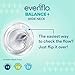 Evenflo Balance+ Glass Wide Neck Baby Bottles, Clear, 6 fl oz, 6 Pack