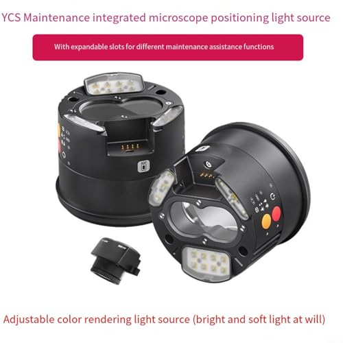 Alignement coaxial 3D et séchage UV avec cette source lumineuse de microscope