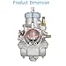 labwork Carburetor 2-stroke Replacement for Polaris Xplorer 250 2000-2002 / Replacement for Polaris Trail Blazer 250 1990-2006