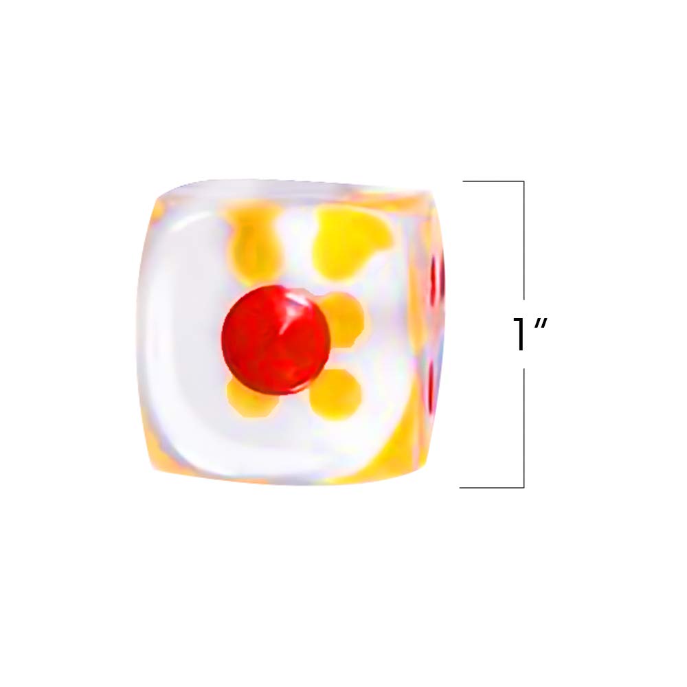 Amazon | ArtCreativity (アートクリエイティビティ) 6面透明サイコロ