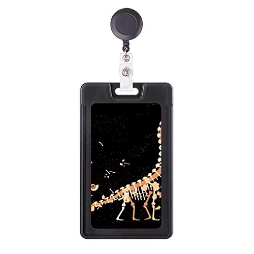 Porte-badge rétractable dinosaure herbe énorme os idéal pour l'hôpital et l'école