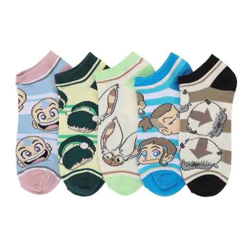 Bioworld Avatar 5-Pack of Womens Ankle Socks
