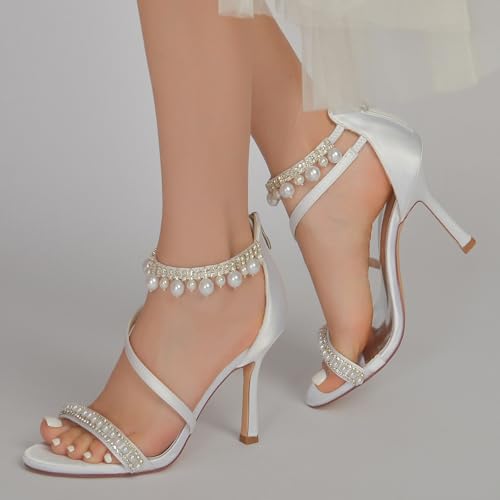 Sandales à talons hauts confortables à fermeture éclair pour pieds sublimés - 2