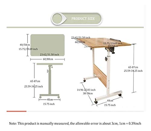 Table de lit mobile pour briser la sédentarité et le mal de dos chez soi