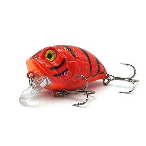 WorldCare® Thritop Crank Wobr 4cm 8g 3 for Choose TP049 Artificial Fishing Tools : Color C