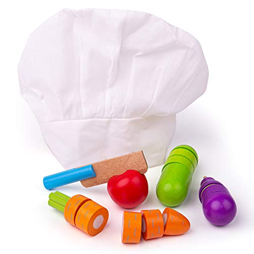 Bigjigs Toys Scherpe groenten Chef Set