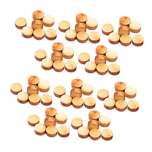 Toddmomy Essential Luthier Tool 100pcs Guitar Fretboard Dots 5mm Wooden Inlay Dots for Accurate Marking