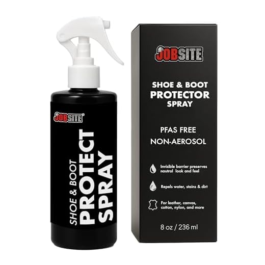JobSite Water Repellent Spray - Waterproof Shoes, Boots and Apparel - 10 oz