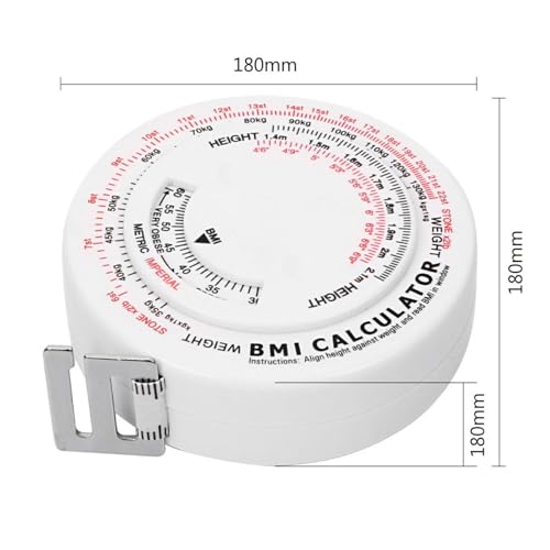 Cinta métrica retráctil flexible para medir 150 cm miniatura 5