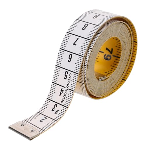 LIFKOME Soft Measuring Tape for Body Measurements Portable Tape Measure with Dual Scale Centimeter Accurate Fabric Measuring Tool for Waist and Height for Sewing and Tailoring