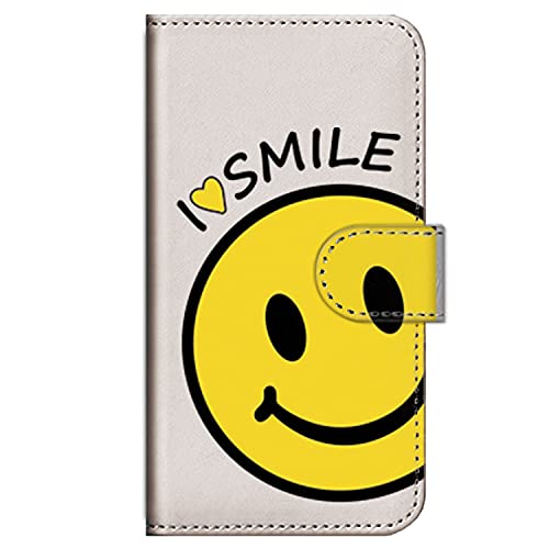 �K�[���Y�l�I �ėp AQUOS wish5 SH-52F �ƌ݊����̂���P�[�X �蒠�^ �X�}�z�P�[�X �g�уJ�o�[ �ϏՌ� (I love SMILE/�C�G���[) SHARP SH-52F-PD-WHR-YSZ-0251