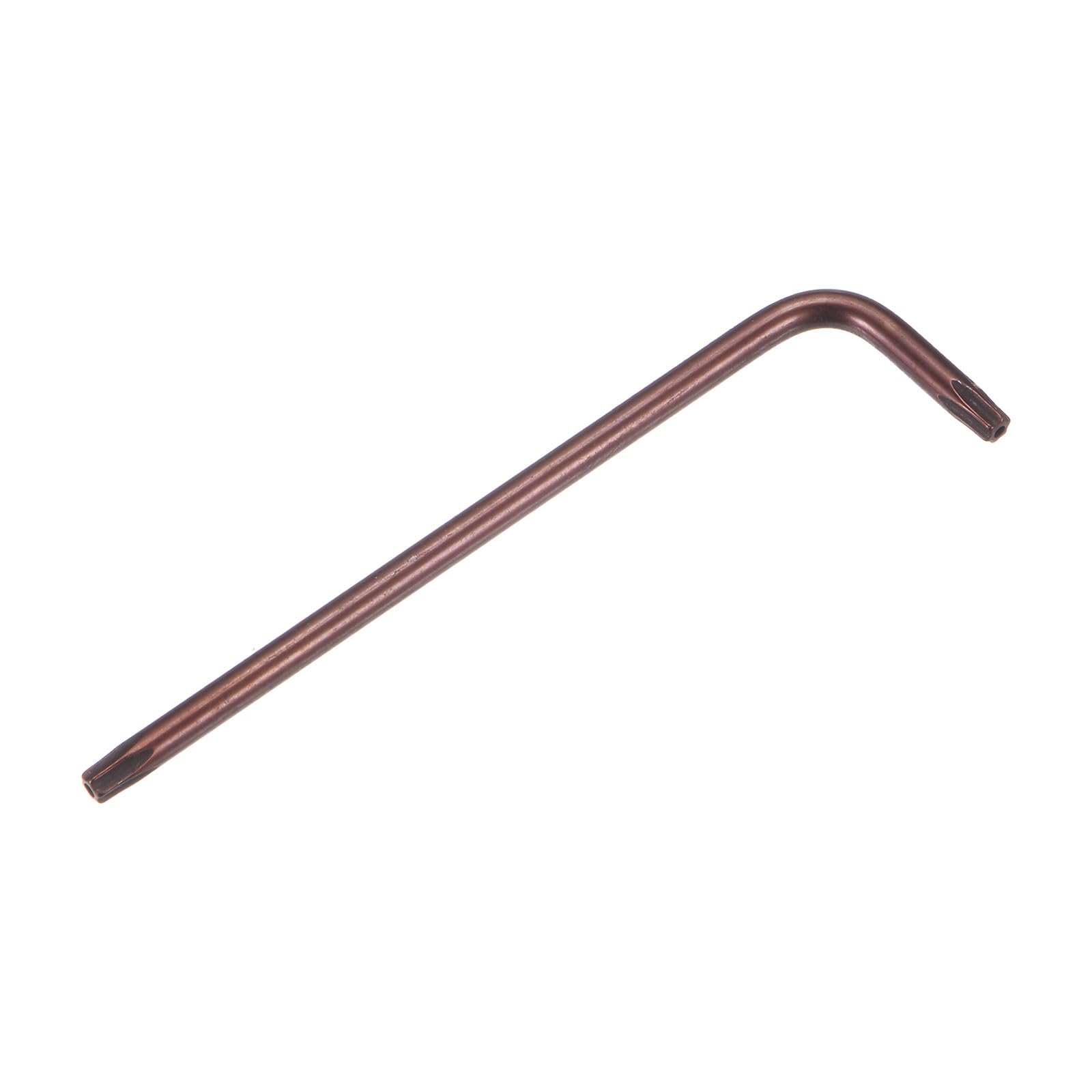 HARFINGTON Torx-Schraubendreher T15 - 10 Stück, S2-Stahl, Fahnen-Griff, Gelb