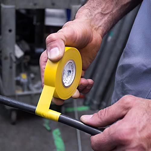 Ateret Black Electrical Tape I 60' X 3/4" X 0.07" I 10 Roll Pack I Waterproof, Flame Retardant, Strong Rubber Based Adhesive, Ul Listed I Rated For Max. 600V And 80°C Use #TOP3