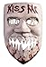 Trick Or Treat Studios The Purge: Election Year Kiss Me Mask for Adults, One Size, Looks Just Like Kimmy The Purger