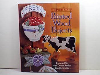 Hardcover Country-Style Painted Wood Projects Book