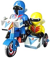 アート・ストーム (ART STORM) EX三輪車 「秘密戦隊ゴレンジャー」シリーズ アオレンジャー＋キレンジャー Bタイプ ゼンマイ式 三輪車 フィギュア