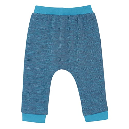 Image of miniklub Boys Blue Printed T-Shirt With Pyjamas