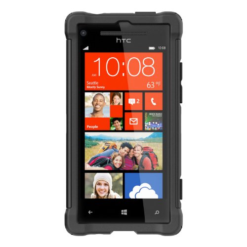 Ballistic Sx1012-M005 Sg Tpu Maxx Case For Htc 8X - 1 Pack - Retail Packaging - Black #TOP3