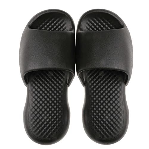 Chaussures Sandales de Plage Femmes Hommes Claquettes de Douche Chaussons Antidérapantes Pantoufles été Ultra-Soft Slippers piscine Plage À Semelles Épaisses Cover