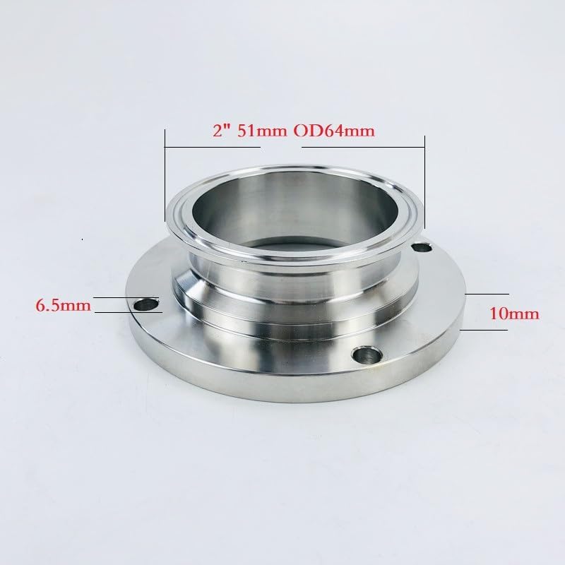 2"(51mm) OD64mm Tri-clamp Flange Stainless Steel 304
